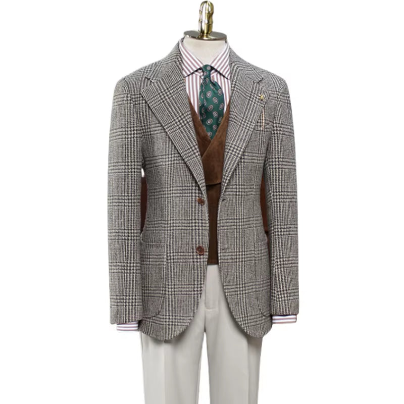 Single-Breasted Suit Jacket