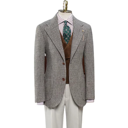 Single-Breasted Suit Jacket