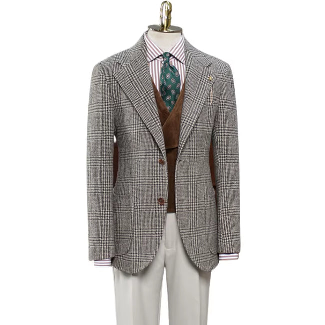 Single-Breasted Suit Jacket