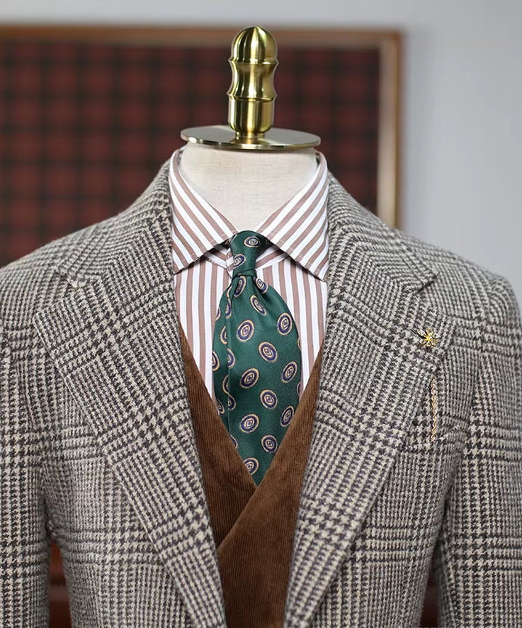 Single-Breasted Suit Jacket