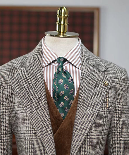 Single-Breasted Suit Jacket