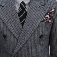 Mens 2-Piece Suit Double-Breasted